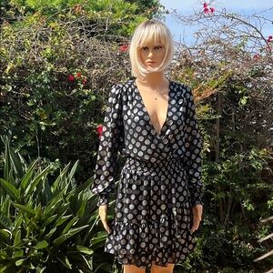 Michael Kors polkadot party dress